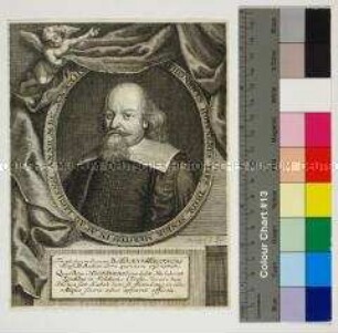 Porträt des lutherischen Theologen Heinrich Höpfner