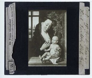 Bouts (Dierick), Maria lactans vor einem Fenster (London NG NG2595)