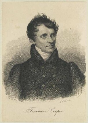 Bildnis des Fenimore Cooper