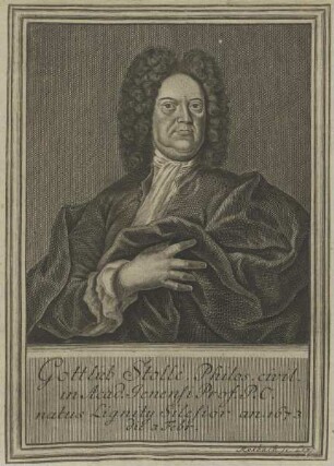 Bildnis des Gottlieb Stolle