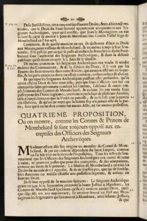 20-25, Quatrie´me Proposition, Où on montre, ...