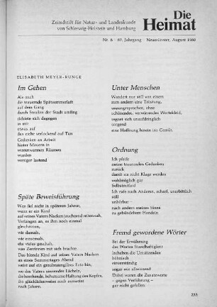 Gedicht: Späte Beweisführung