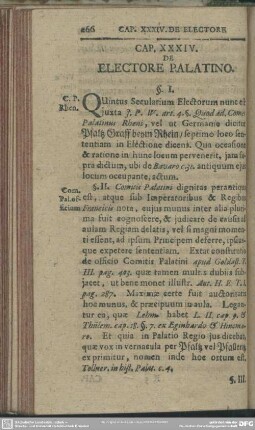 Cap. XXXIV. De Electore Palatino