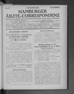 Versicherungskasse für die Aerztte Deutschlands (A.G.) zu Berlin