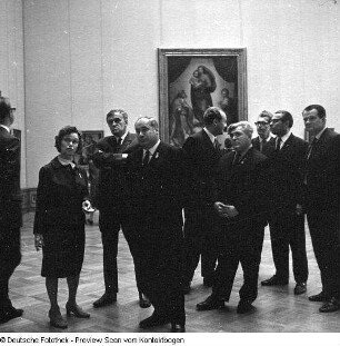 Gemäldegalerie Alte Meister, SED-Funktionäre in der Gemäldegalerie