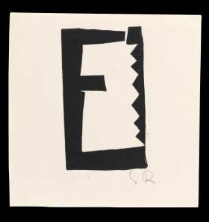 Initiale E