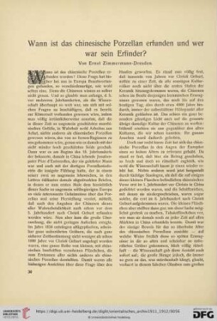 2: Wann ist das chinesische Porzellan erfunden und wer war sein Erfinder?