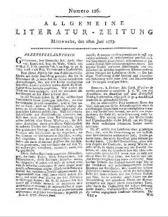 1785: Allgemeine Literatur-Zeitung