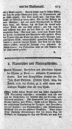 Erläuterte Experimentalchymie.