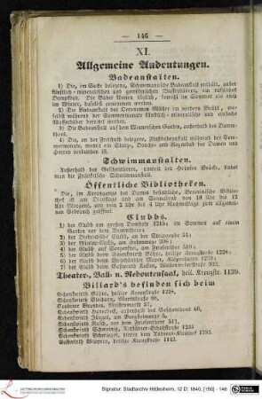 XI. Allgemeine Andeutungen.