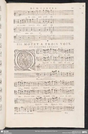 XIV. Quam dilecta tabernacula tua Domine virtutem