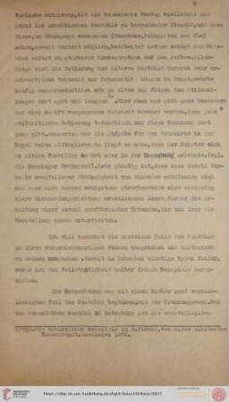 [Aufbau des Gestühls. Einzelsitze]