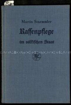 Schrift zur NS-Rassenpolitik