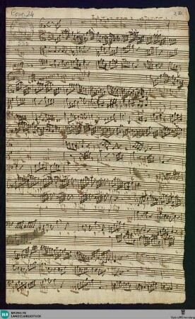 Concertino - Mus. Hs. 322 : fl, vl, vla, b; G; BrinzingMWV 9.17