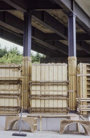 Pendelstützen-Sicherung, durch Stahlbetonscheiben