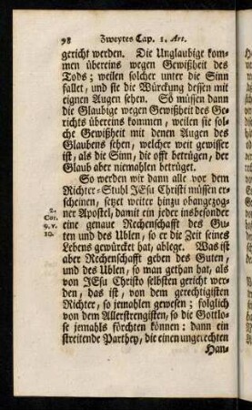 97-210, Zweytes Capitel