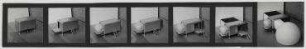 "Misawa Homes Prefabricated Housing International Design Competition 70", Mobilhaus (nicht realisiert), 4. Preis – Modellansichten Entwicklungsphasen. Misawa/Japan