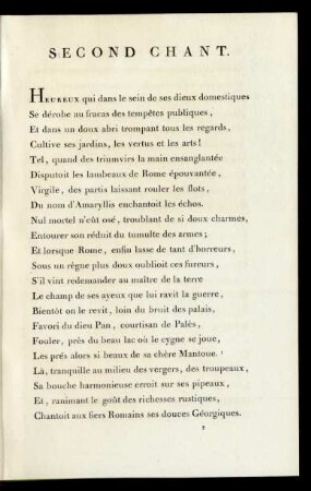 Second Chant.