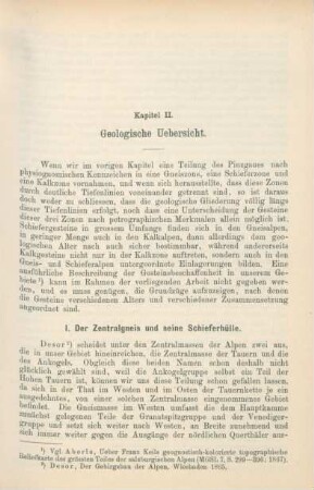 Kapitel II. GeologischeUebersicht