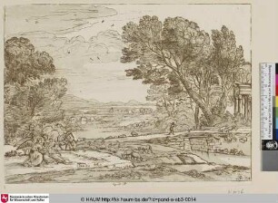 [Ruhe auf der Flucht nach Ägypten; Le repos en Egypte]
