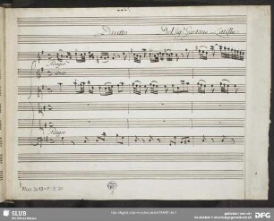 Griselda. Excerpts? - Mus.3013-F-3,20 : S (2), strings, b