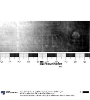 Buchstaben (zweikonturig): DST (Fragment)
