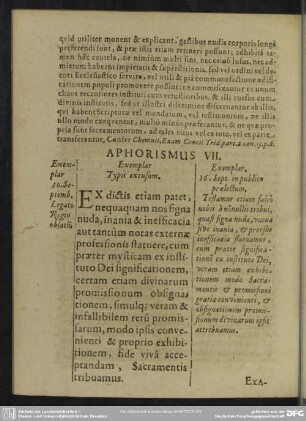 Aphorismus VII.