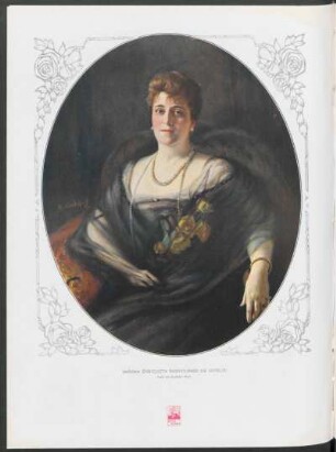 Señora Enriqueta Basavilbaso de Catelín : Óleo de Richard Hall