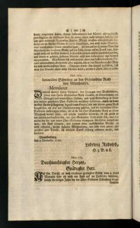 180-186, Nro. 152 - 158