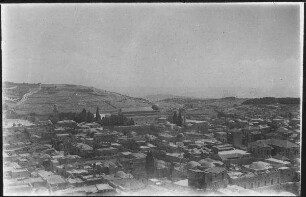 Jerusalem, Panorama nach Süd-Osten