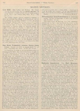 225-228 Kleine Kritiken