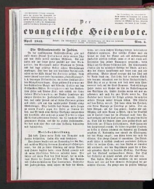 April 1852. Nro. 4