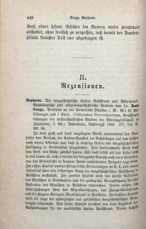 448-450 [Rezension] Karge, Paul, Rephaim