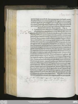 Anima alitur veritate. Ratio secunda. Cap. ii.