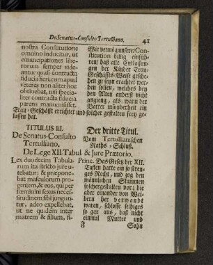 Titulus III. De senatus-consulto Tertulliano.