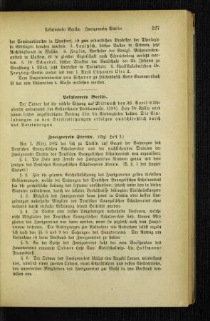 Lokalverein Berlin