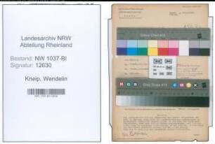 Entnazifizierung Wendelin Kneip , geb. 20.10.1899 (Bauingenieur)