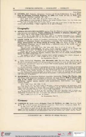 Geography (Nr. 50-53)
