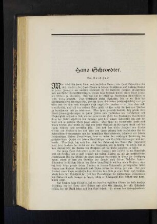 Hans Schroedter. Von Gorch Fock.