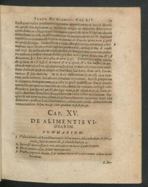 Cap. XV. De Alimentis Viduarum.