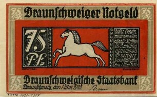 Notgeld - 75 Pfennig