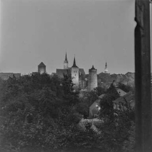 Bautzen am Abend : Bautzen. Blick auf die Altstadt