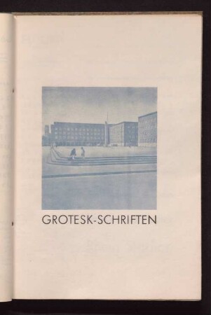 Grotesk-Schriften
