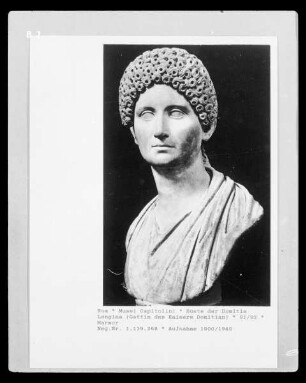 Büste der Domitia Longina (Gattin des Kaisers Domitian)