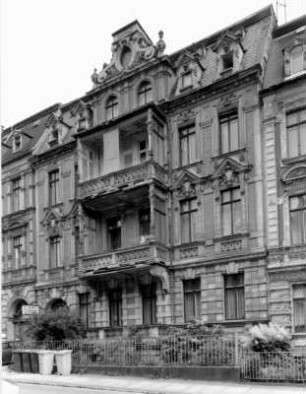 Görlitz-Altstadt, Augustastraße 31. Wohnhaus (um 1890). Straßenansicht