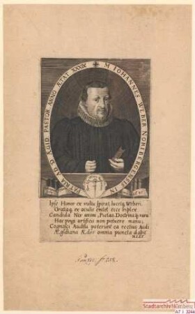 Johann Weber, Pfarrer bei St. Egidien