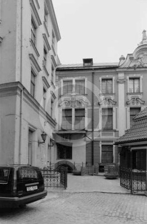 Fassade des Schifffahrtsmuseums Riga