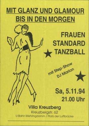 Mit Glanz und Glamour bis in den Morgen