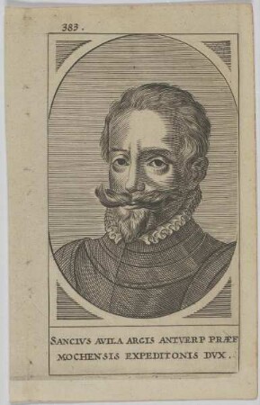 Bildnis des Sancivs Avila