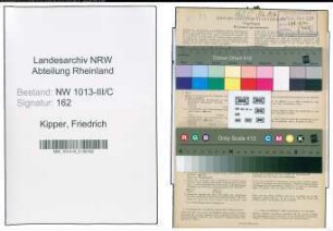 Entnazifizierung Friedrich Kipper , geb. 25.08.1887 (Friseur)